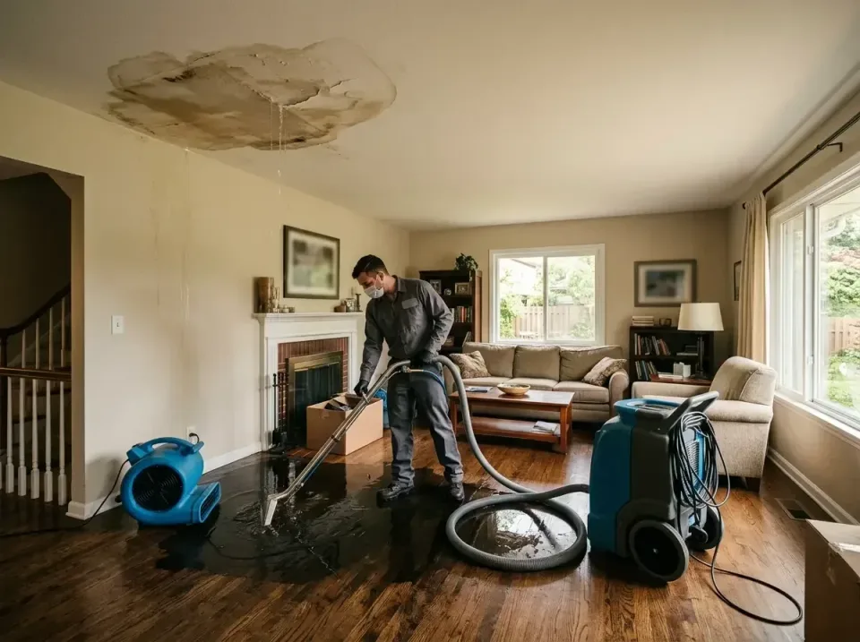 attic-pipe-burst-ceiling-drip-008 — frequently asked questions, Water Damage Restoration & Carpet Care in Weigelstown, PA
